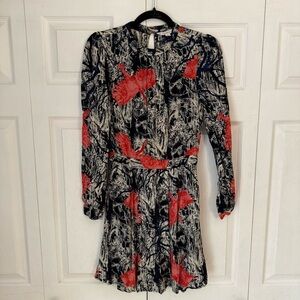 & Other Stories Abstract Print Dress 4